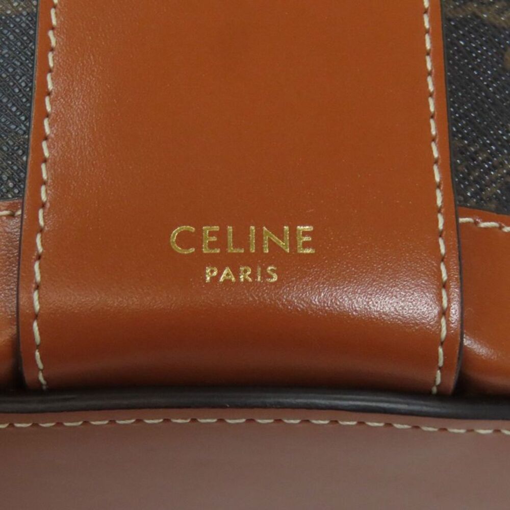 Celine Pvc Brown Shoulder Bags - Picture 6 of 10